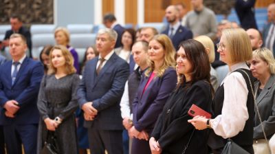 Представители предприятий-резидентов и сотрудники администрации СЭЗ "Минск" посетили Дворец Независимости