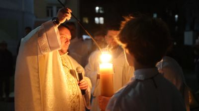 В Бресте прошло пасхальное богослужение