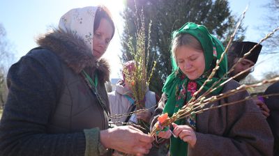 Празднование "Вербницы" прошло в Музее народной архитектуры и быта 