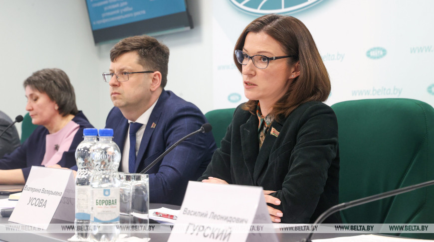 Пресс-конференция о поддержке одаренной и талантливой молодежи прошла в БЕЛТА