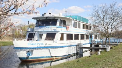 Круизный теплоход "Белая Русь" отправляется в свой первый рейс в 2026 году 