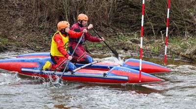 Более 120 любителей водного туризма из четырех стран объединили соревнования "Неманская весна"