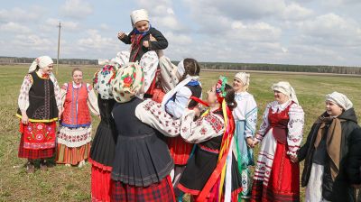 Сохранение традиций. Весенний обряд "Ваджэнне Сулы" в Гомельском районе 