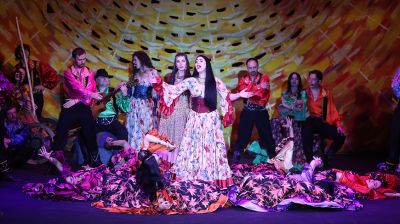 Премьеру музыкального спектакля "Ночь Земфиры" представил зрителям Гродненский драмтеатр  