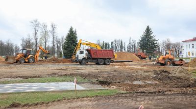 Кушнаренко ознакомился с ходом подготовки Дзержинска к "Дажынкам"