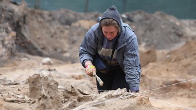 Ученые исследуют старинное кладбище в центре Гродно