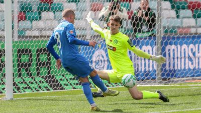 Футболисты минского "Динамо" прервали победную серию в чемпионате Беларуси
