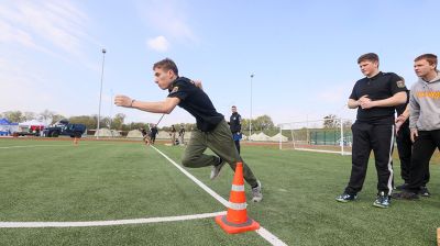 Медподготовка и ориентирование на местности. Воспитанники ВПК соревновались на смотре-конкурсе в Бресте