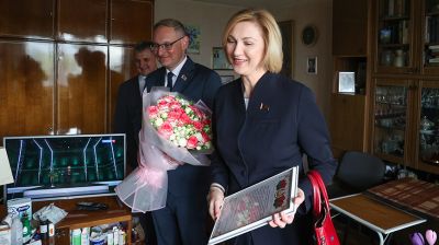 Около 40 лет была верна профессии: Героя Соцтруда Варвару Соломахо чествовали в Минске