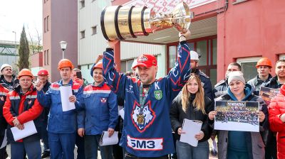 Один завод - одна команда. "Металлург" вновь привез Кубок Президента на БМЗ