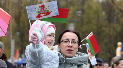 Белорусы отмечают Праздник труда