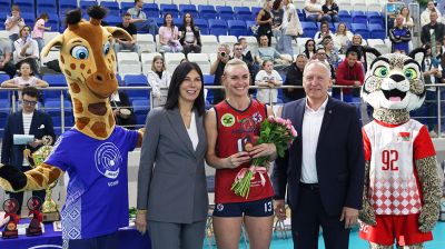 Волейболистки "Минчанки" в 13-й раз выиграли чемпионат Беларуси
