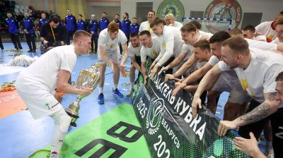 Гандболисты СКА в десятый раз выиграли Кубок Беларуси