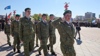 Четвертый городской слет военно-патриотических клубов стартовал в Минске