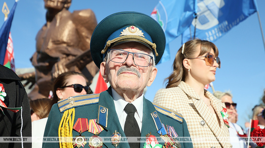 "Прорыв Победы". Патриотическая акция прошла в Ушачском районе