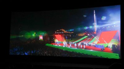 Премьера фильма "Государственный гимн Республики Беларусь" прошла в кинотеатре "Пионер"