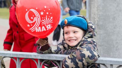 Радостно, трепетно, масштабно празднуют День Победы в Бресте