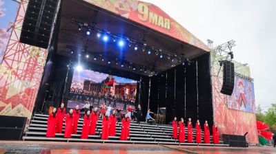 Празднование Дня Победы в Гродно