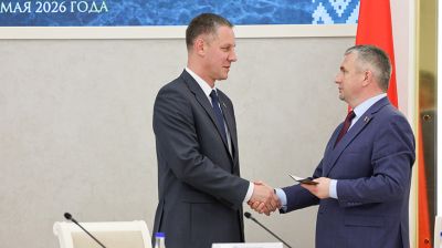 Пархамовича представили гомельской вертикали в должности председателя горисполкома 