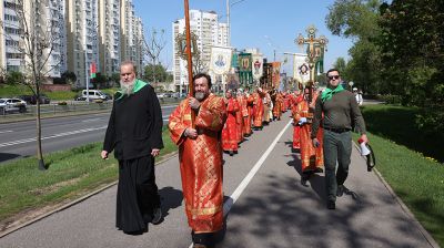 Крестный ход с молитвами к покровителям семьи прошел в Минске