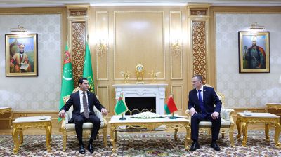 Турчин встретился с президентом Туркменистана