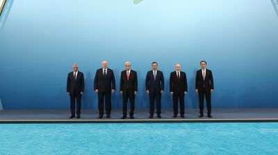 Лукашенко во Дворце Независимости в Астане участвует в саммите ЕАЭС