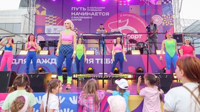 Четыре месяца тренировок и шесть локаций. Минск дал старт сезону "Спорт для всех"