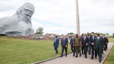 Президент Ганы посетил Брест