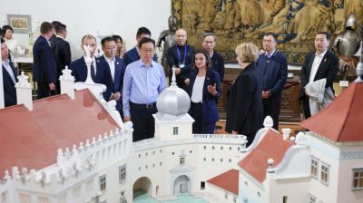 Делегация КНР посетила ряд знаковых культурных объектов Беларуси
