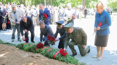 В Полоцке перезахоронили останки более 1 тыс. мирных жителей, расстрелянных в годы ВОВ