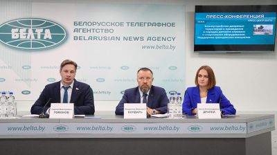 Пресс-конференция о благоустройстве дворов прошла в БЕЛТА