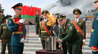Пламя Вечного огня из Брестской крепости передадут в Центральный парк ВС России "Патриот"
