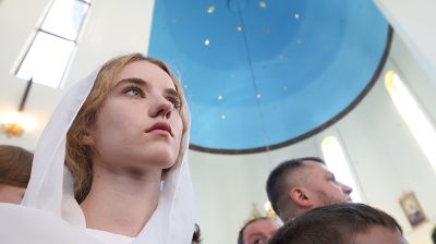Патриарх Кирилл возглавил Божественную литургию в Свято-Воскресенском соборе Бреста