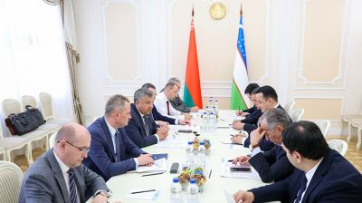 В правительстве прошла встреча с министром инвестиций, промышленности и торговли Узбекистана 