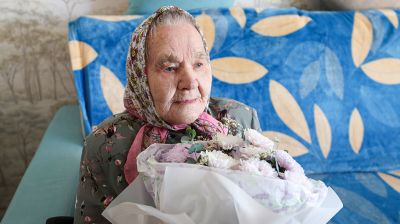 В Витебске поздравили Марию Катульскую со 100-летием