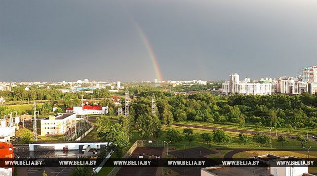 Радуга после дождя