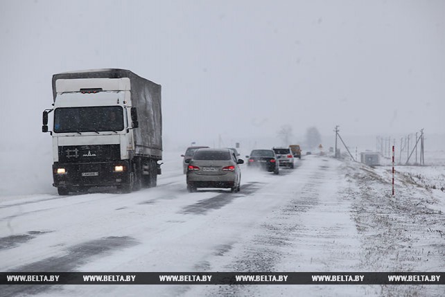 Снежный циклон пришел в Беларусь