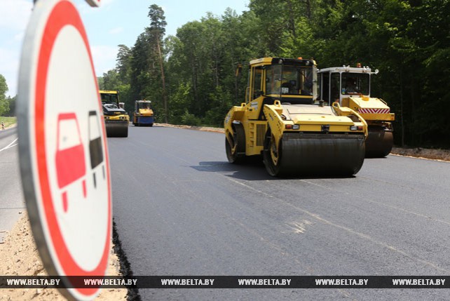 Второй этап реконструкции автодороги М6 открыли на участке в Ивьевском районе