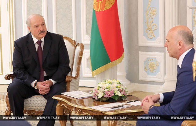 Лукашенко встретился с премьер-министром Молдовы