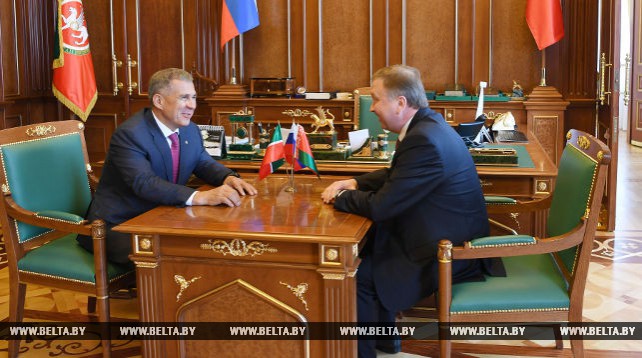 Премьер-министр Беларуси провел переговоры с Президентом Татарстана