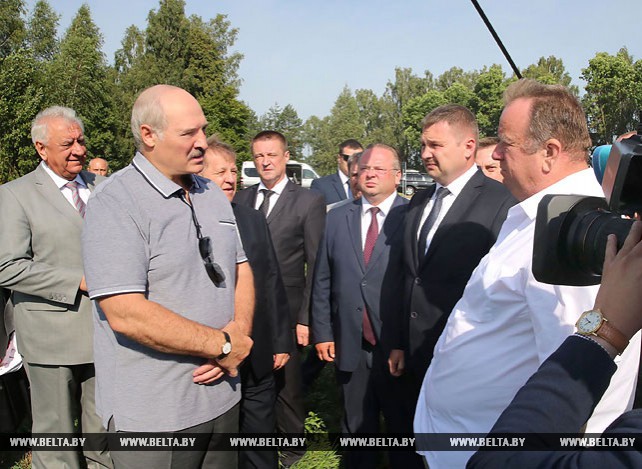 Александр Лукашенко совершил рабочую поездку в Брестскую область