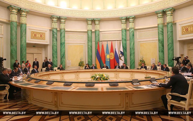 Заседание Высшего евразийского экономического совета в расширенном составе