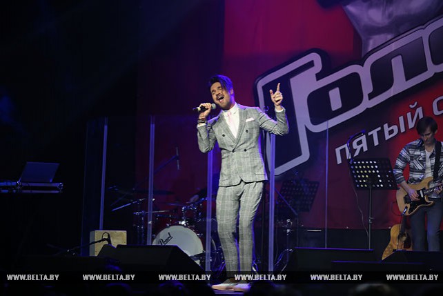 Финалисты шоу "Голос" выступили в Минске