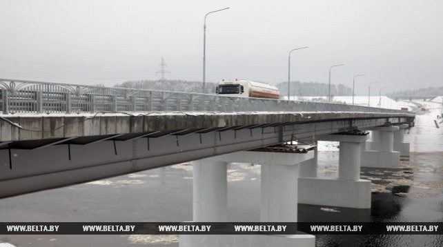В Витебском районе открыт новый мост через Двину