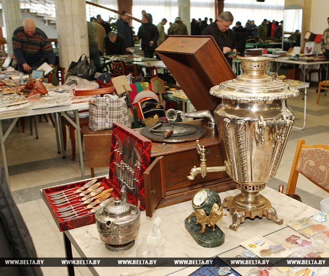 В минском Дворце культуры и спорта железнодорожников проходит выставка для коллекционеров