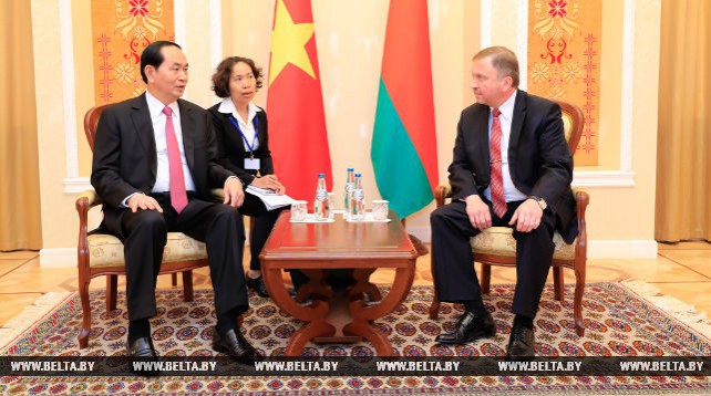 Андрей Кобяков встретился с Президентом Вьетнама Чан Дай Куангом