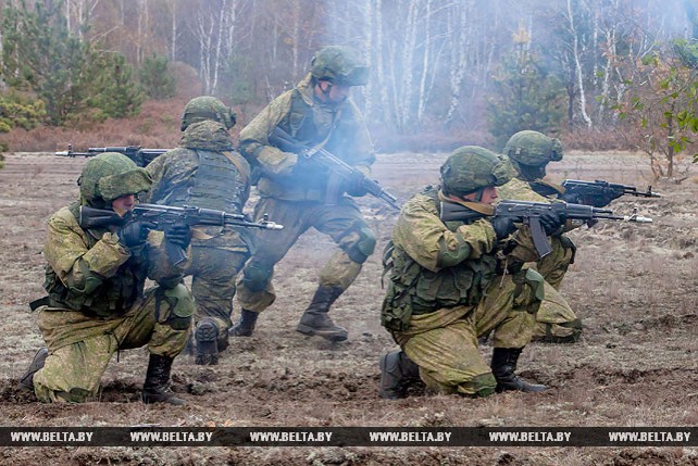 Более 500 военнослужащих задействовано в белорусско-российских учениях