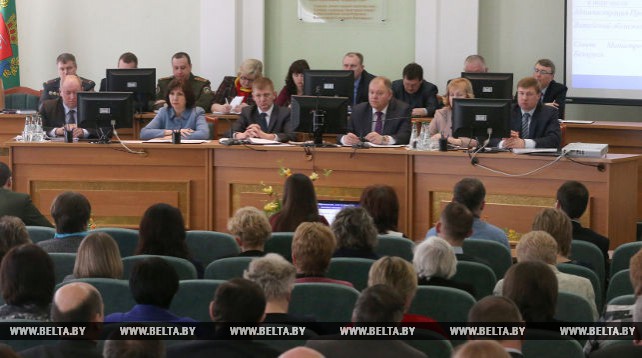 Кочанова приняла участие в заседании Докшицкого райисполкома