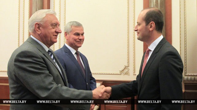 Андрейченко и Мясникович встретились с вице-премьер-министром - министром иностранных дел Грузии