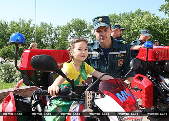 Городской праздник к Международному дню защиты детей прошел в Минске